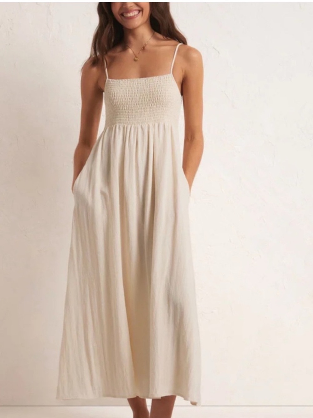 NWT Z Supply Beachside Midi Dress